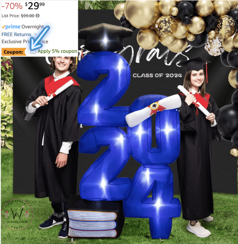 6.0 FT Inflatable Class of 2024 Party Decoration!